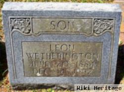 Leon Wetherington