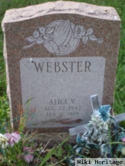 Alice V. Webster