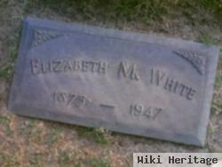 Elizabeth M Mcpherson White