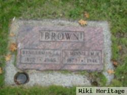 Minnie M. Clair Brown