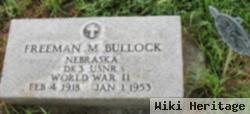 Freeman M Bullock