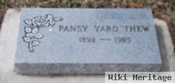 Pansy Anne Yard Thew