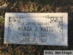 Wanda Annice Jones Watts