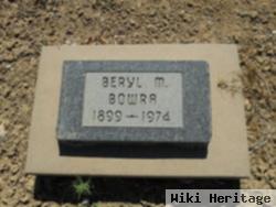 Beryl M. Milleson Bowra