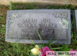 Sarah Jane Nichols Walker