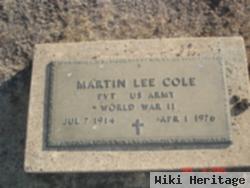 Martin Lee Cole