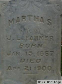 Martha S "mattie" Burns Farmer