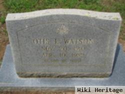 Otis L. Watson