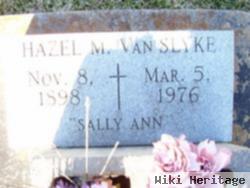 Hazel Marie "sally Ann" Roessler Van Slyke