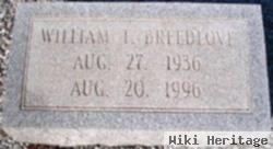 William T. ""billy"" Breedlove