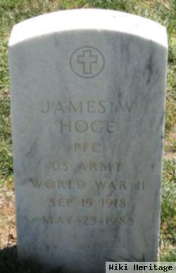 James W. Hoge