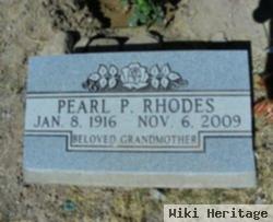 Pearl P Rhodes