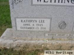 Kathryn Lee Pennington Wethington