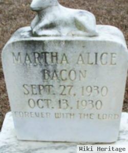 Martha Alice Bacon