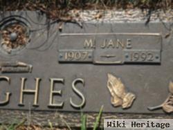 M Jane Hughes