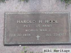 Pvt Harold H Hool