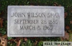 John Wilson Shaw