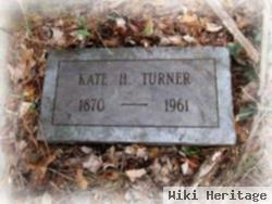 Kate H Turner