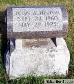 John A Hinton