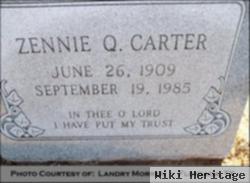 Zennie Q Carter