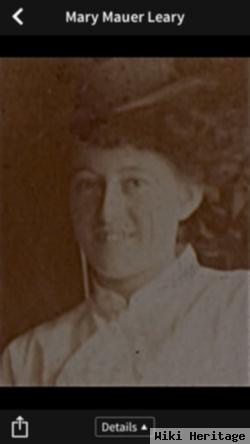 Mary Anna Maurer Leary