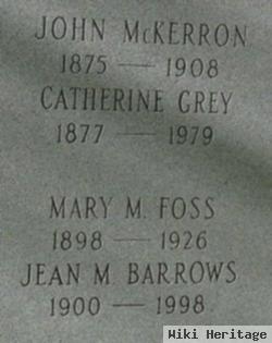 Jean M. Barrows