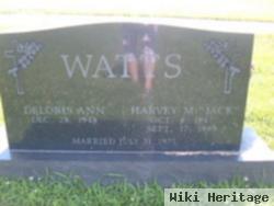 Harvey M "jack" Watts