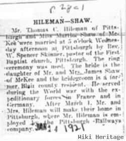 Thomas Calvin Hileman