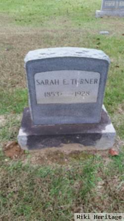 Sarah Elizabeth "bettie" Bell Turner