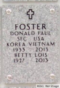 Donald Paul Foster