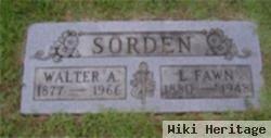 Walter A. Sorden