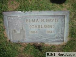 Elma Otilia Carlson Davis