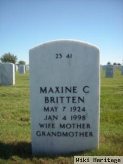 Maxine C Britten