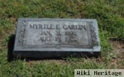 Myrtle E. Smith Carlin