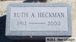 Ruth A Heckman