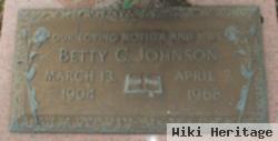 Betty C Johnson