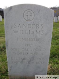 Pfc Sanders Williams