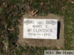 Mabel E Mooney Mcclintock