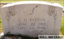 Clifton O Patton