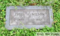 Lydia A Lutman Wilson