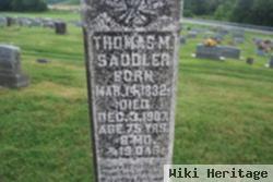 Thomas M Saddler