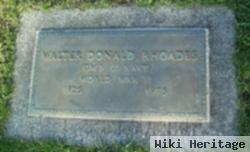 Walter Donald Rhoades