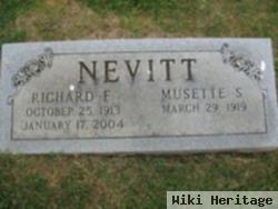 Richard Francis Nevitt