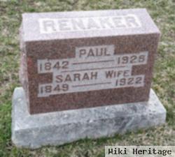 Paul D Renaker