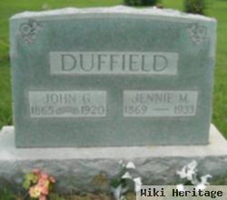 Jennie M Duffield