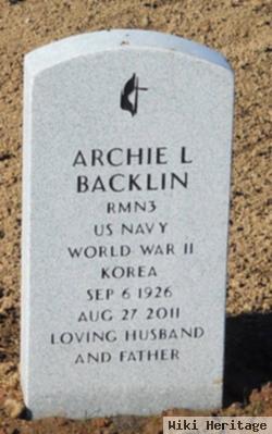 Archie L. Backlin