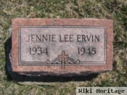 Jennie Lee Ervin