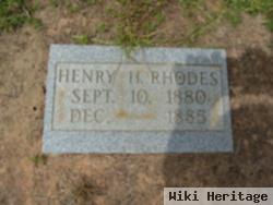 Henry H Rhodes