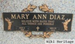 Mary Ann Diax