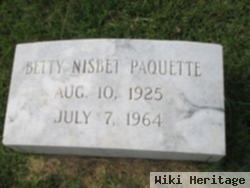 Betty Nisbet Paquette